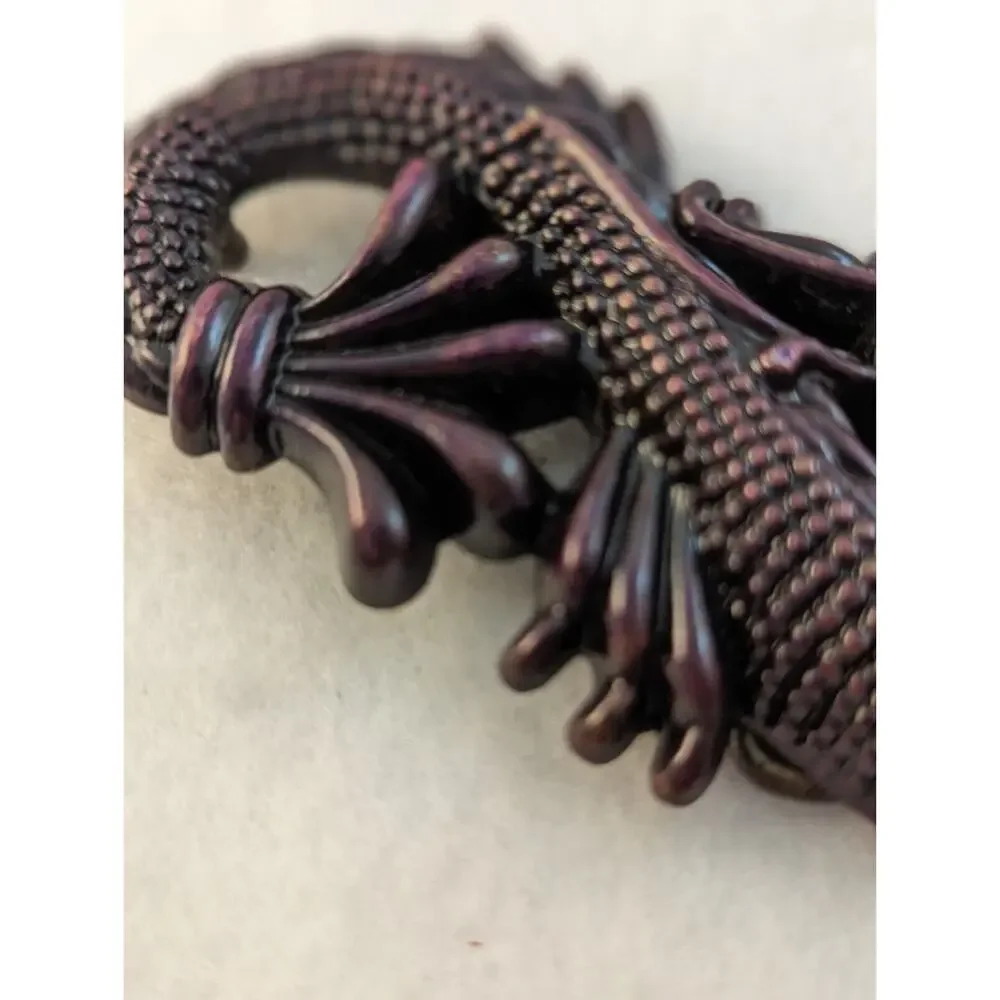 Snake/Dragon belt buckle 4x2